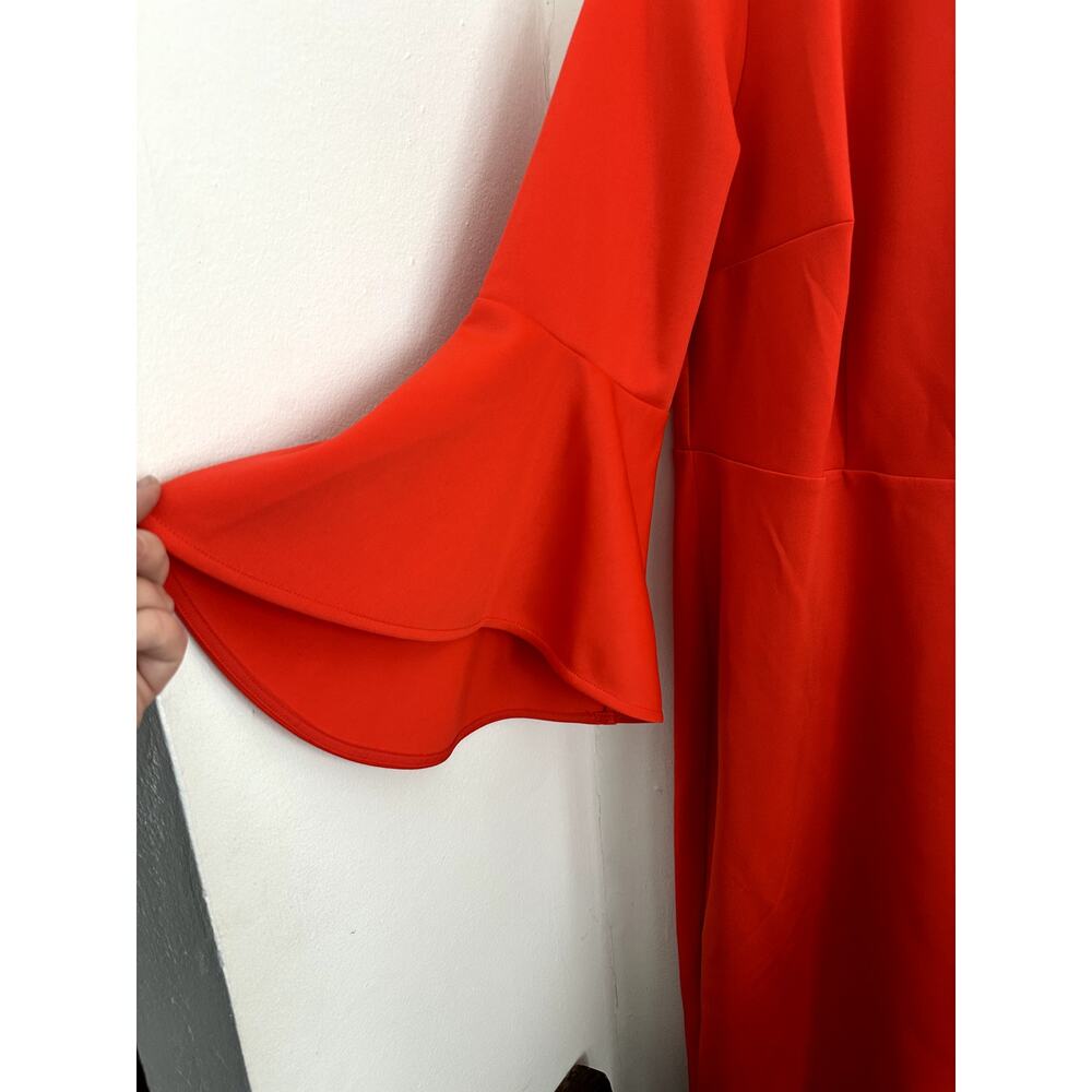 Eloquii Women's Plus Red Bed Sleeve Dress | Size 20 - Picture 3 of 5